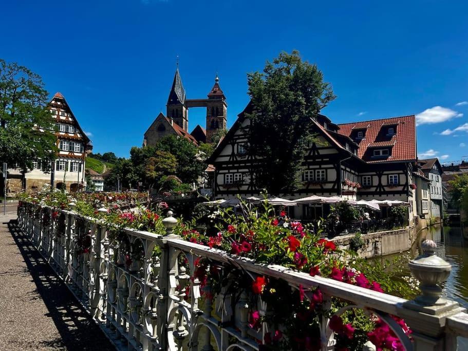 Nah Zur S-Bahn Und Altstadt Esslingen am Neckar Exteriör bild